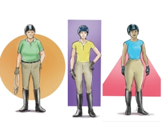 breeches dress for your shape